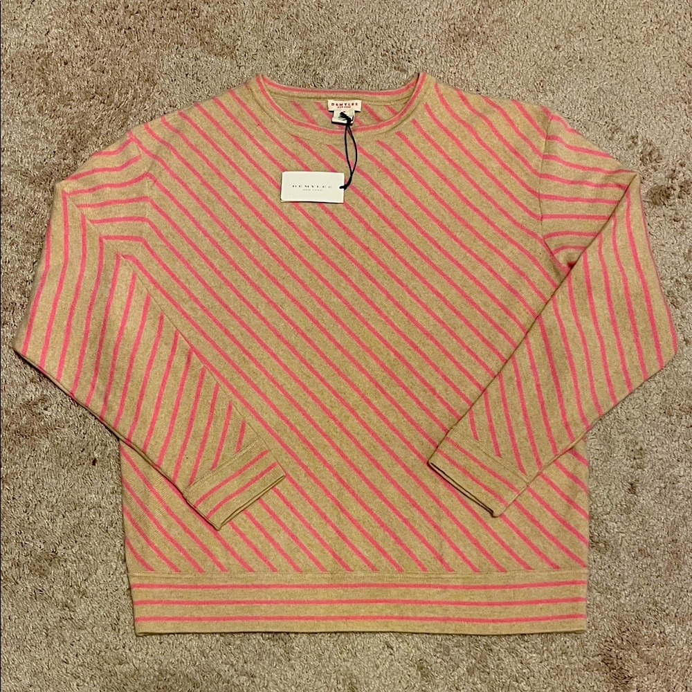 Demylee 100% Cashmere Luxury Sweater - Some Flaws, Read Description